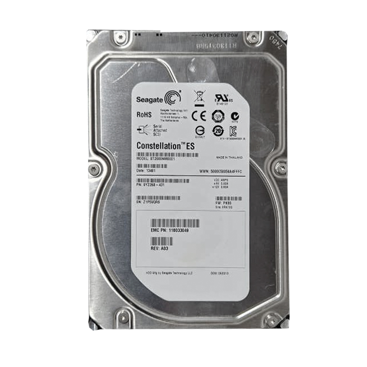 SEAGATE ST2000NM0001 2TB HDD 3.5" SAS-2 6GB/S 7.200 RPM 64MN CACHÉ - SERVIDOR - Imagen 2