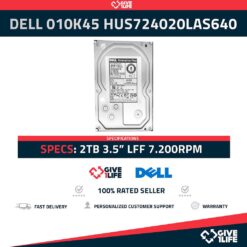 Dell 010K45 HUS724020ALS640 2TB SAS 3.5" LFF 7.200RPM