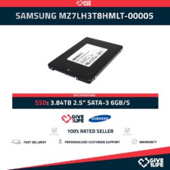 Samsung SSD 3.84TB 2.5" SATA-3 6GB/s MZ7LH3T8HMLT-00005 / MZ-7LH3T80 PM883