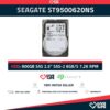 SEAGATE ST9500620NS HDD 2.5" 900GB SAS-2 6GB/s 7.2K RPM