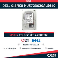Dell 0J8NC8 HUS723020ALS640 2TB 3.5" LFF 7.200RPM
