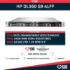 Servidor Rack HP DL360 G9 4LFF 2x E5-2640v3 +64GB RAM +P440AR +2PSU - HSTNS-2146