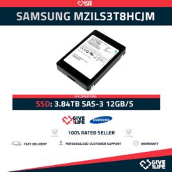 Samsung MZILS3T8HCJM SSD 3.84TB SAS-3 12GB/s