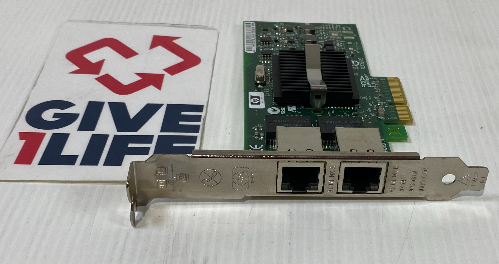 HP NC360T DUAL PORT 1GB/S FULL BRACKET NETWORK CARD 412651-001 - Imagen 2
