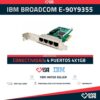 IBM BROADCOM 4 PUERTOS 4X1GB - E-90Y9355 - TARJETA DE RED - SERVIDOR HP DELL