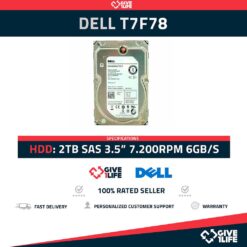 DELL ST2000NM0023 2TB HDD 3.5" SAS-2 6GB/S 7.200 RPM 128MB CACHÉ - T7F78