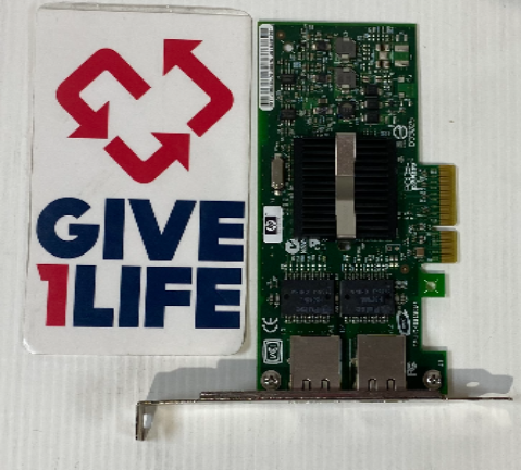 HP NC360T DUAL PORT 1GB/S FULL BRACKET NETWORK CARD 412651-001 - Imagen 3