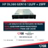 HP Proliant DL380 Gen10 12LFF + 2SFF 2x Gold 6138 (40 Núcleos 80 Hilos) 32GB RAM P408i 2x PSU