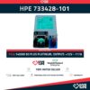 HPE FUENTE DE ALIMENTACIÓN G9 1400W P/N: 733428-101 - 733427-001 - 754383-001