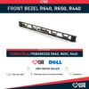 Front Bezel 1U Para DELL PowerEdge R640, R650, R440